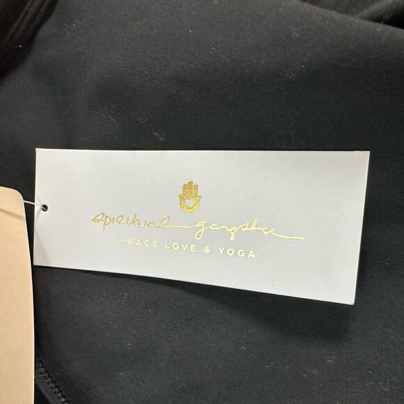 NWT Spiritual Gangster Women’s KACI Black Asymmetrical Active Dress- Size S - Picture 6 of 12